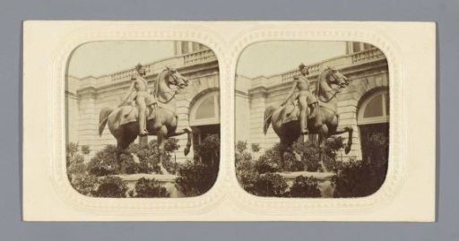 Equestrian Statue of the Duke of Orléans in Versailles