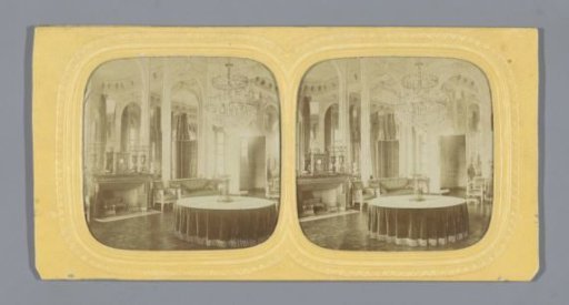 Dining Room in the King's Apartments in the Palace of Versailles