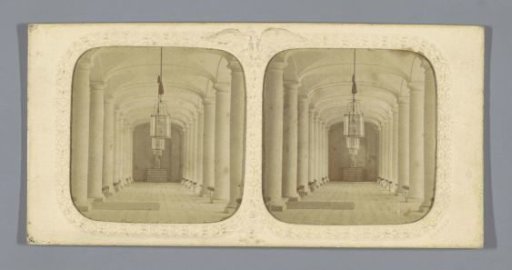 Gallery in the Palace of Compiègne, France