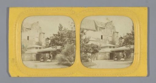 Street scene in Vichy, France