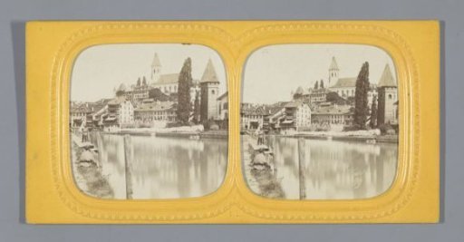 View of the church in Thun, Switzerland