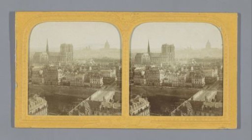 View of Paris and Notre-Dame
