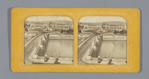 Pont de la Concorde over the Seine with the Place de la Concorde behind it, Paris