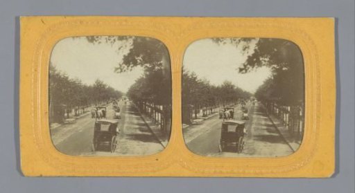 Avenue du Bois de Boulogne in Paris