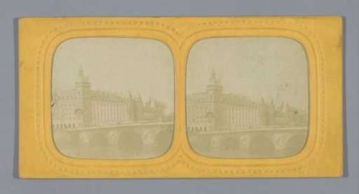 View of the Conciergerie and the Pont au Change, Paris