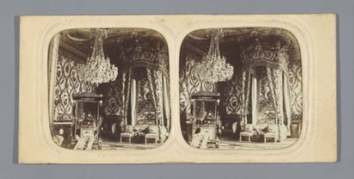 Slaapkamer van keizerin Joséphine in het kasteel van Fontainebleau