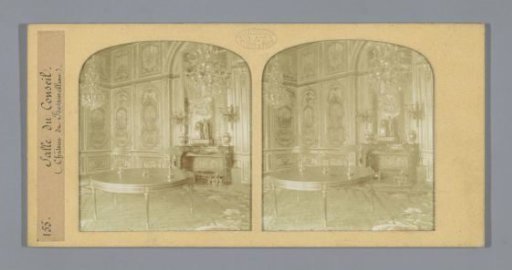 Council Chamber in the Palace of Fontainebleau