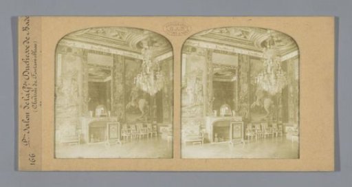 Small Salon of Stéphanie de Beauharnais, Grand Duchess of Baden, in the Palace of Fontainebleau