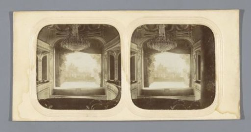 Theater van het kasteel van Fontainebleau