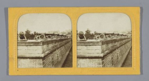 Defensive walls at the Hôtel des Invalides, Paris
