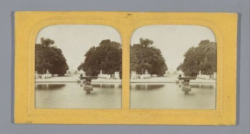 Grand Pond in the Tuileries, Paris