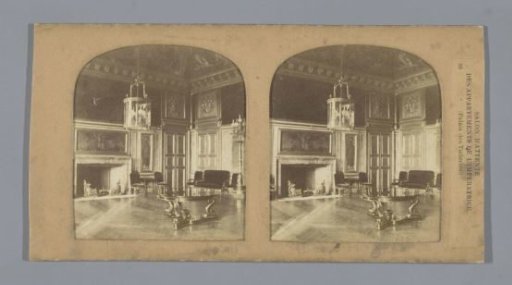 Waiting Room for the Apartments of the Empress in the Tuileries Palace, Paris