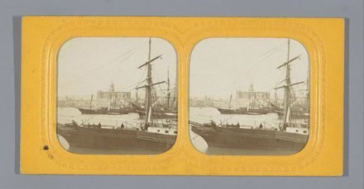 View of the harbour of Malaga