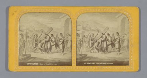 Photographic reproduction of the Carrying of the Cross of Christ