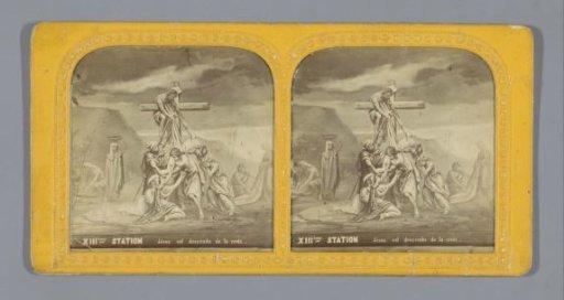 Photographic reproduction of the Deposition from the Cross