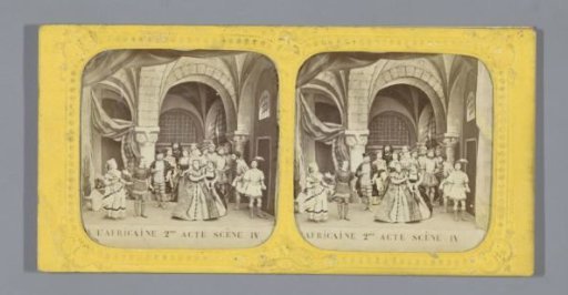 Act Two, fourth scene of L'Africaine