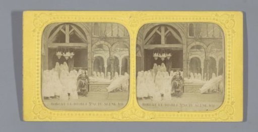 Act Three, Scene Seven of Robert le Diable