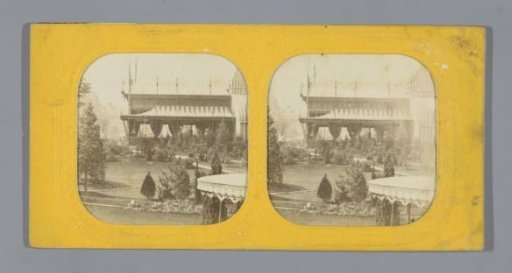 Pavilion at the World Exhibition of 1867 in Paris