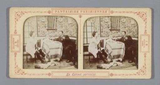 Man and Woman Toasting at a Meal