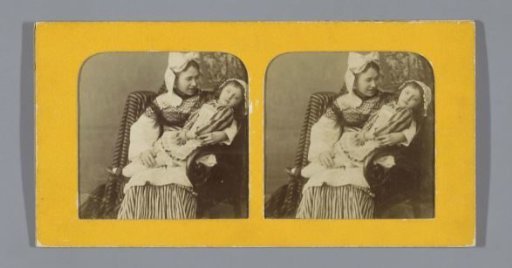 Young woman with a child