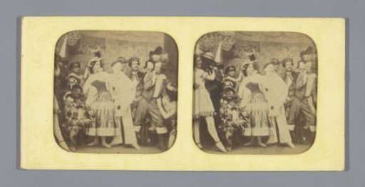 Group of costumed people