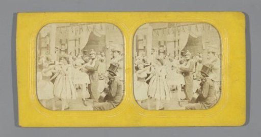 Musicians and dancing couples