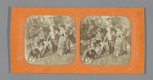 Company in a wood