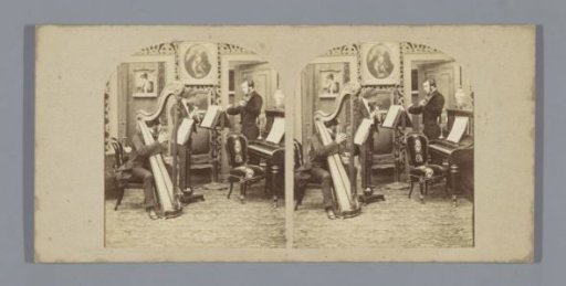Three musicians in a room