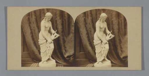 Sculpture of the Greek poetess Sappho