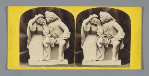 Sculpture of Uncle Toby and Widow Wadman