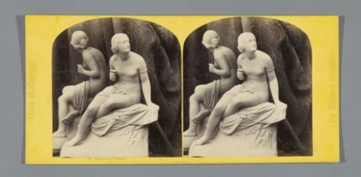 Sculpture of a naked woman Sabrina