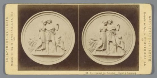 Plaquette of Summer by Thorvaldsen