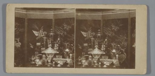 Still life with glass objects