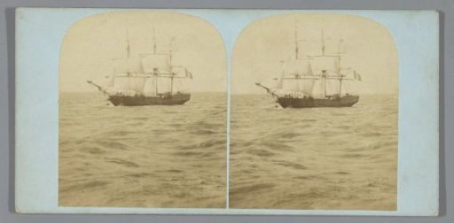 Seaview with a French sailing ship