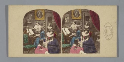 Scene in an interior