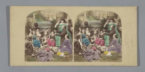 Company during a picnic