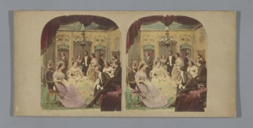 Salon scene