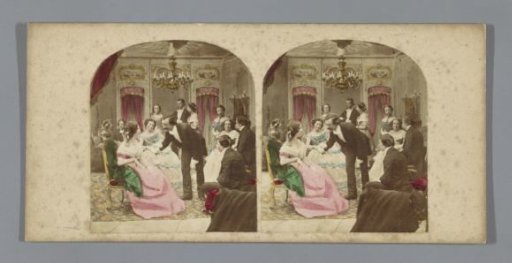 Salon scene