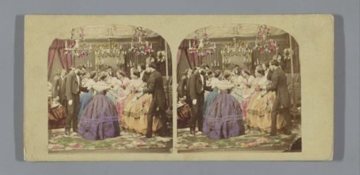 Salon Scene: Dancing Couples