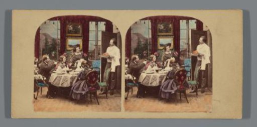 Family Gathered around a Table