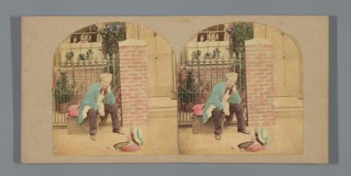 Man Talking to a Woman in a Well