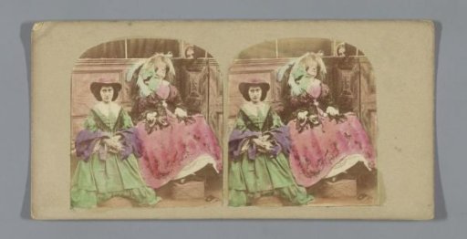 Two Women Being Spied Upon by a Third Woman