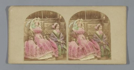 Two Women Being Spied Upon by a Third Woman