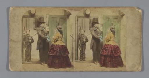 Family at the Front Door