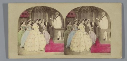Blessing of a wedding in a church
