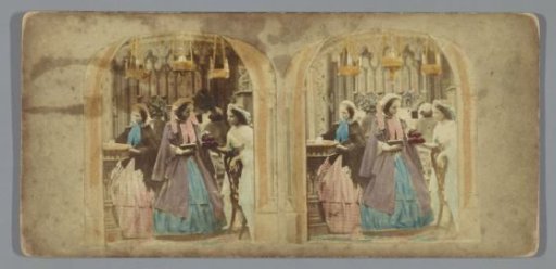 Three Women in a Church
