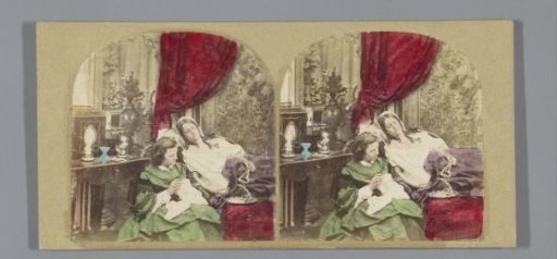 Two Women with Needlework