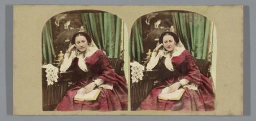 Woman with a Book on Her Lap