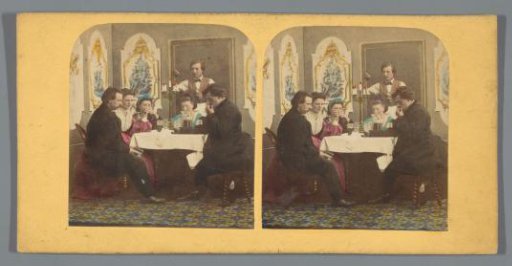 Company around a table