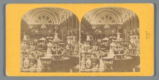 Interior of the Palace of Art and Industry during the World Exhibition of 1862